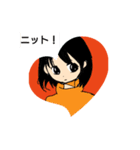 夏の次は秋と言うことで、、、©amqic（個別スタンプ：8）