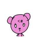 お題「くま」©amqic（個別スタンプ：8）