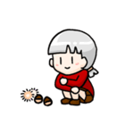 ヘトヘト©amqic（個別スタンプ：5）
