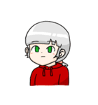 ヘトヘト©amqic（個別スタンプ：8）