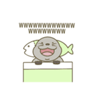 赤ちゃんカワウソHea su(日本語)（個別スタンプ：18）