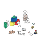 オカニョーーンスタンプ2（個別スタンプ：25）