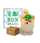 ポメラニアン もふた 4（個別スタンプ：7）