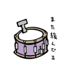 ドラマーは大変（個別スタンプ：9）