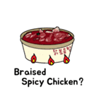 今日は何食べる？ (Eng. ver)（個別スタンプ：10）