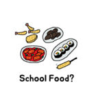 今日は何食べる？ (Eng. ver)（個別スタンプ：12）
