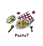 今日は何食べる？ (Eng. ver)（個別スタンプ：14）