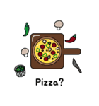 今日は何食べる？ (Eng. ver)（個別スタンプ：19）
