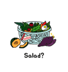 今日は何食べる？ (Eng. ver)（個別スタンプ：28）