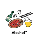 今日は何食べる？ (Eng. ver)（個別スタンプ：31）