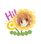 笑顔で挨拶！（個別スタンプ：10）