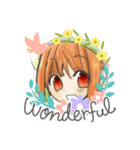 笑顔で挨拶！（個別スタンプ：12）