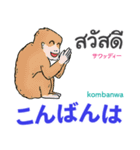 【タイに行きたい♡】タイ語＆日本語（個別スタンプ：15）