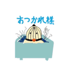 ぶっ飛び肌色カゴドリ（個別スタンプ：23）