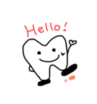 ティースくんの日常会話・歯（個別スタンプ：1）