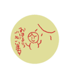 上司にも使いやすい手書きのスタンプ（個別スタンプ：2）