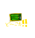 消しゴムの1日（個別スタンプ：2）