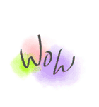 〚シンプル〛WaterColor（個別スタンプ：9）