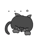 catcatcat_blackcat_graycat（個別スタンプ：21）