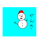 雪だるまのゆきくん（個別スタンプ：2）