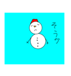 雪だるまのゆきくん（個別スタンプ：16）