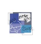 挨拶スタンプ新登場★【alone第一弾】（個別スタンプ：4）