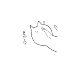 ひょっこり猫さん（個別スタンプ：22）