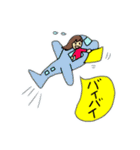 さにーさんスタンプ（にゃんさんち）（個別スタンプ：2）