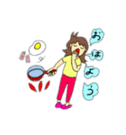 さにーさんスタンプ（にゃんさんち）（個別スタンプ：5）