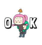 AUAUAのスタンプでたよォ！よよしくねェ！（個別スタンプ：3）
