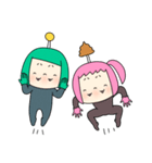 AUAUAのスタンプでたよォ！よよしくねェ！（個別スタンプ：32）