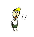 人とサメとチーター（個別スタンプ：29）