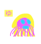 世界のクラゲたち（個別スタンプ：37）