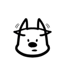 表情豊かなイッヌ（個別スタンプ：2）