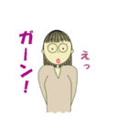ボブヘアのお姉さん（個別スタンプ：10）