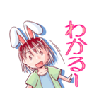 うさミミさん（個別スタンプ：21）