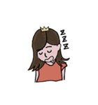 眠れる森のまさこちゃん（個別スタンプ：1）