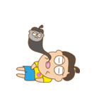 りっちゃんの元気な毎日（個別スタンプ：17）