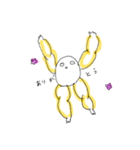ムキたまご。（個別スタンプ：7）