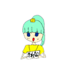 毎日使える！ユメカワすたんぷ！（個別スタンプ：16）