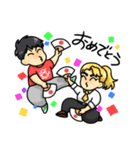 ろみおめんず（個別スタンプ：3）