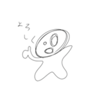 とても可愛い落書き（個別スタンプ：1）