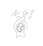 とても可愛い落書き（個別スタンプ：8）