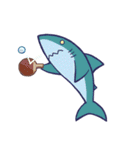 サメの趣味行動（個別スタンプ：6）