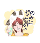 ネコをかぶったスタンプ（個別スタンプ：14）