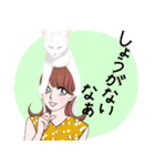 ネコをかぶったスタンプ（個別スタンプ：26）