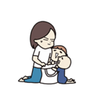 はなゆい家族（文字なし）（個別スタンプ：3）