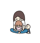 はなゆい家族（文字なし）（個別スタンプ：6）