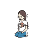 はなゆい家族（文字なし）（個別スタンプ：8）
