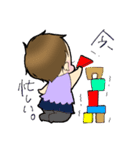 1歳児との日常（個別スタンプ：18）